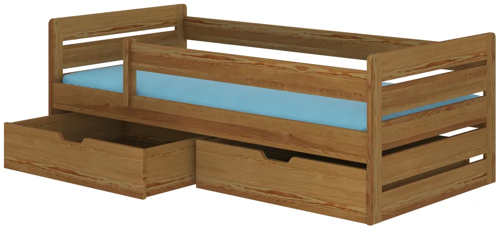 Postel Bemma 200x90 s roštem a matrací