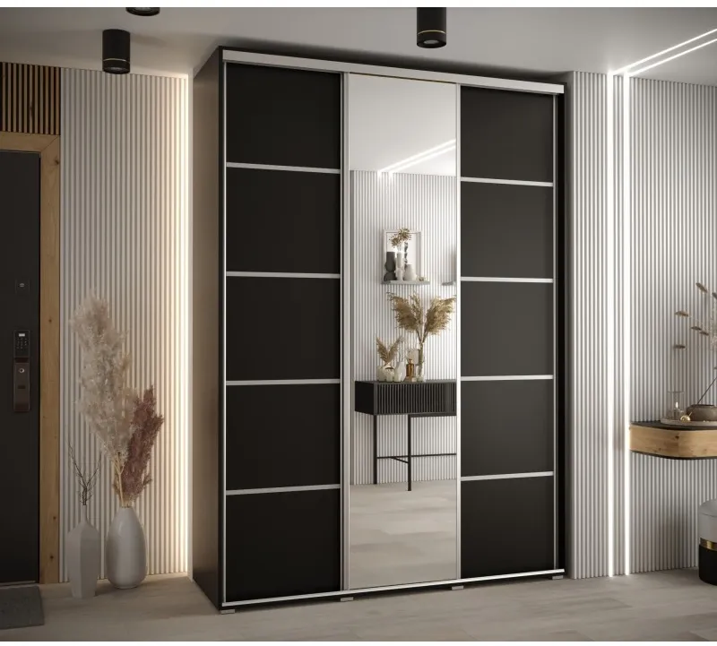 Posuvná skříň se zrcadlem Cannes 5 170 hloubka 45 cm