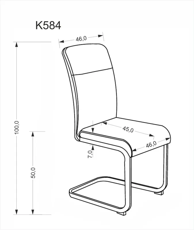 Krzesło K584