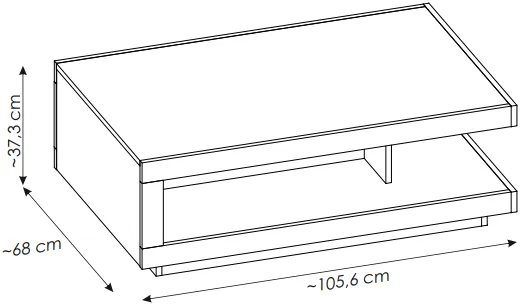 Stolek Cut out