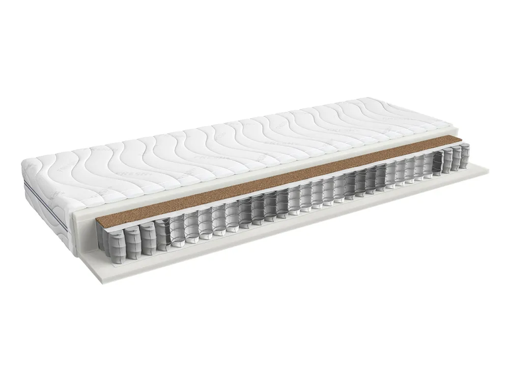 Sestava postel Tetrix 160x200 cm s roštem a matrací Ceres