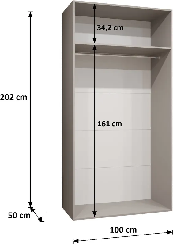 Szafa uchylna Marbella 1 100
