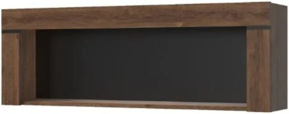 Závěsný regál do obývacího pokoje Brass