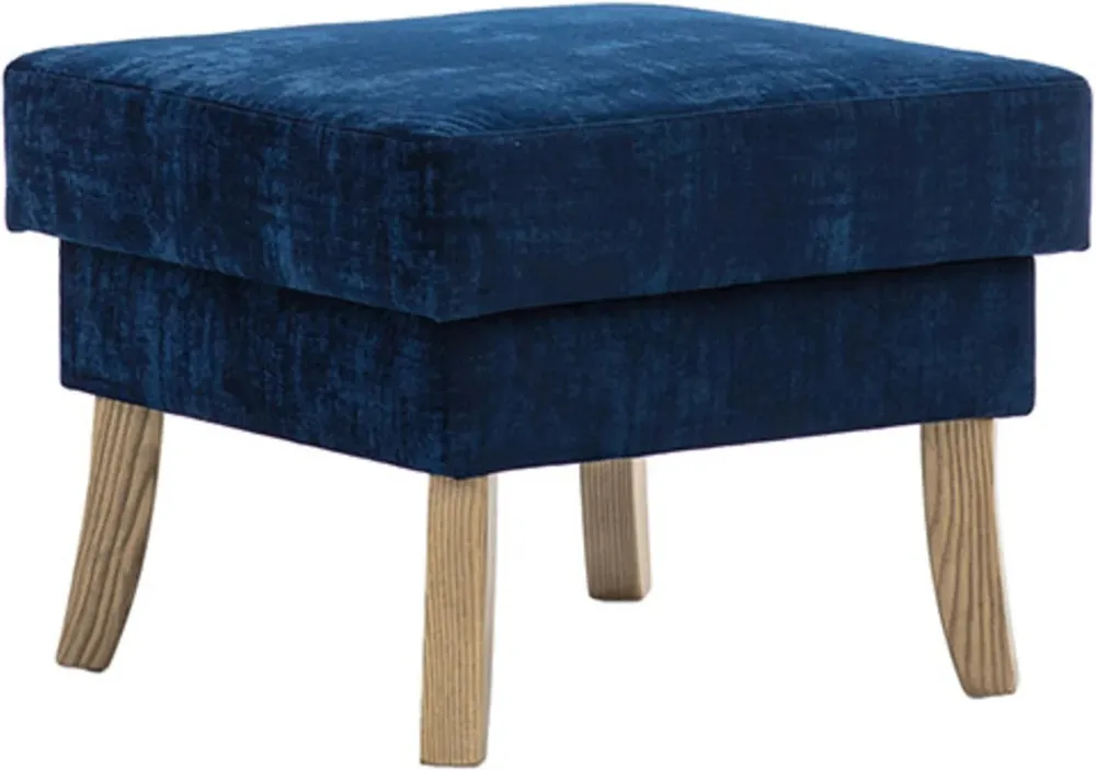 Elegantní čalouněná podnožka do obývacího pokoje Marino