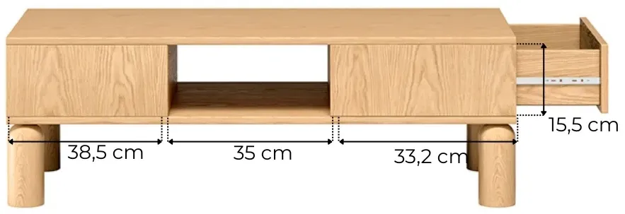 Konferenčný stolík Sanden