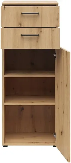 Komoda MultiDo 45 cm se skříňkou a 2 zásuvkami