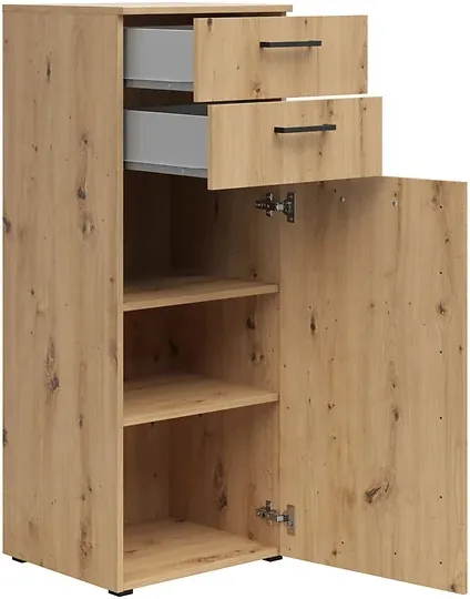 Komoda MultiDo 45 cm se skříňkou a 2 zásuvkami