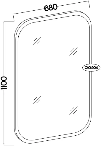 Lustro Ovalio