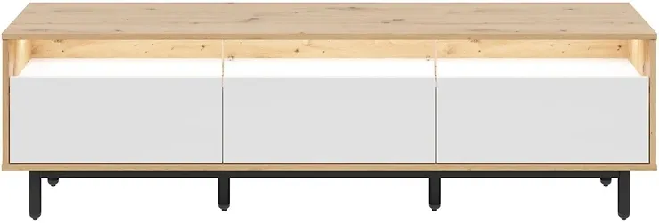 Szafka RTV Gap 190 cm z 3 szufladami