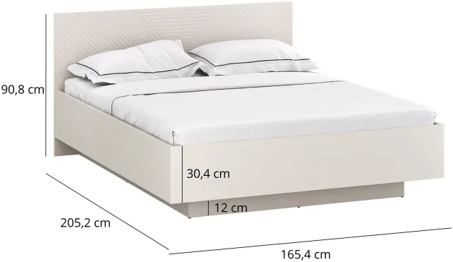 Postel 160 s úložným prostorem Evo
