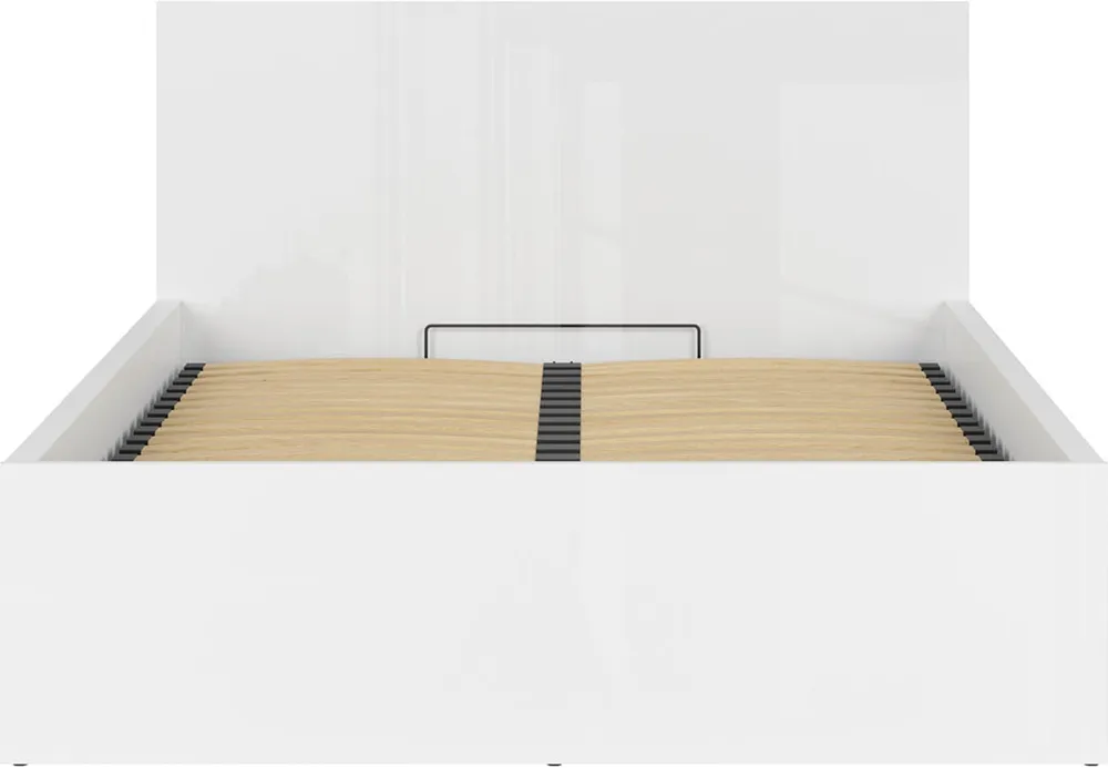 Zestaw łóżko Tetrix 140x200 ze stelażem i materacem Ceres