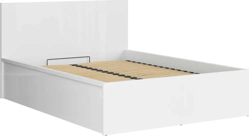 Zestaw łóżko Tetrix 140x200 ze stelażem i materacem Ceres