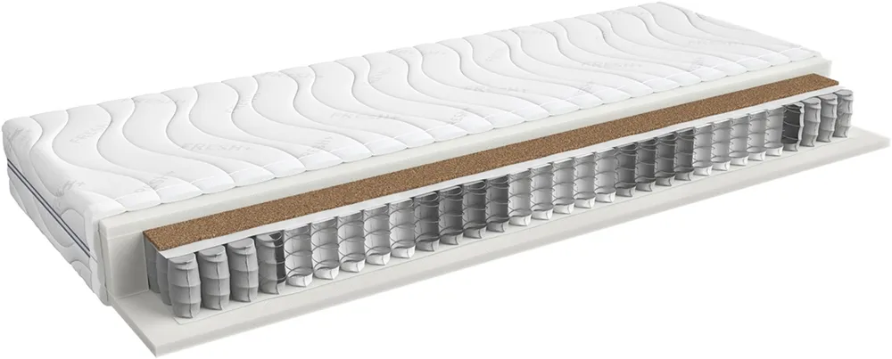 Zestaw łóżko Tetrix 140x200 ze stelażem i materacem Ceres
