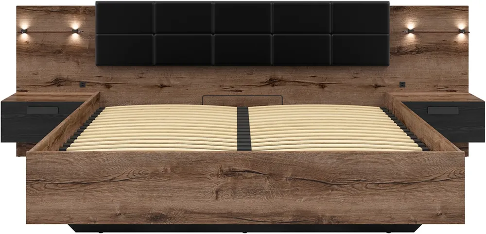 Sada postel Kassel 160 s roštem a matrací Ceres AV