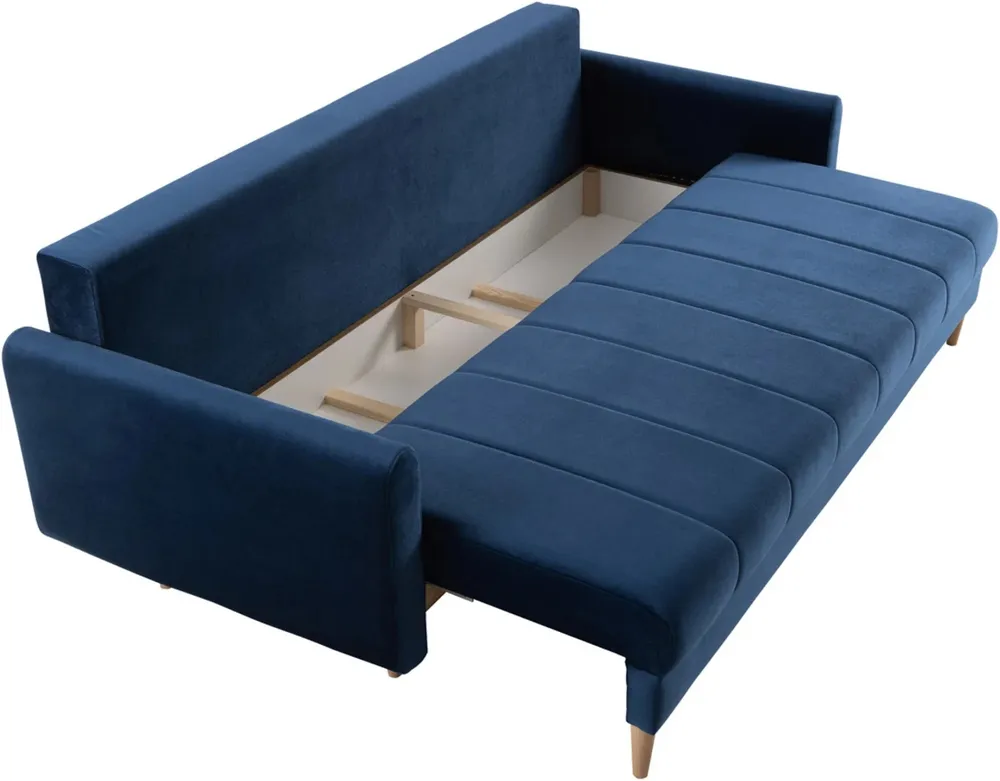 Sofa 3-osobowa Latina z funkcją spania i pojemnikiem na pościel