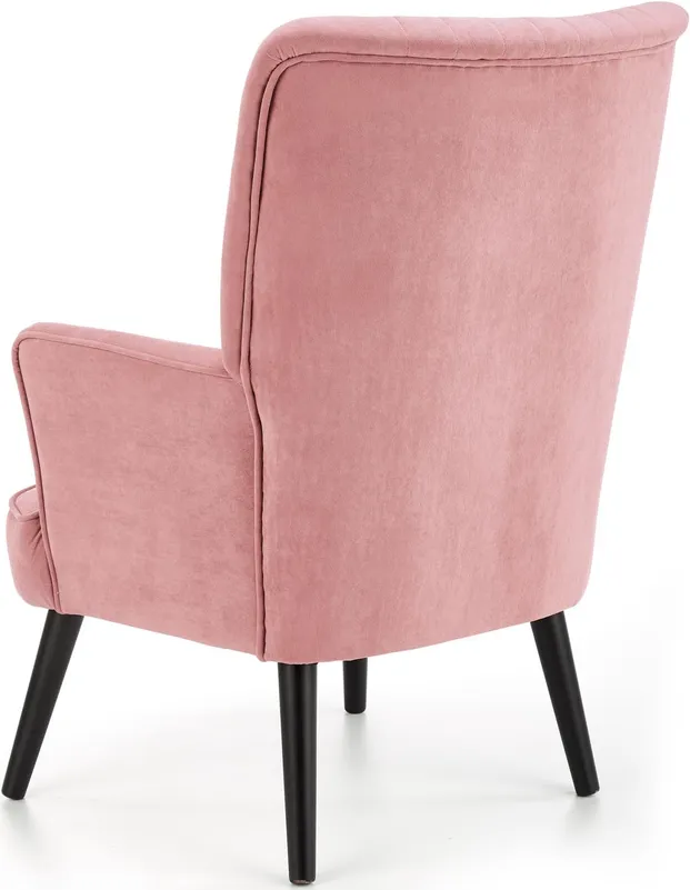 Elegantní čalouněné křeslo s prošíváním do obývacího pokoje Delgado