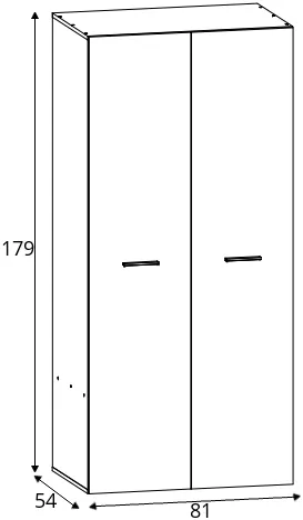 Prostorná skříň do ložnice Neno