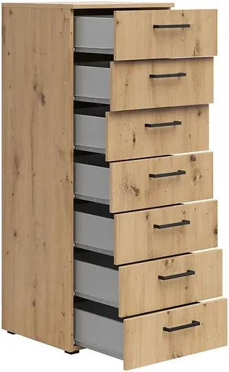 Komoda MultiDo 45 cm se 7 zásuvkami