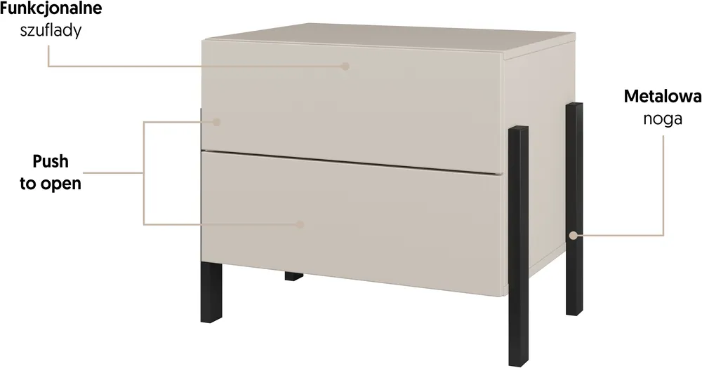 Stolik Nocny Jukon S
