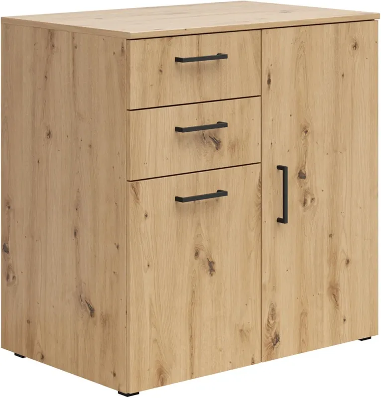 Komoda MultiDo 80 cm se 2 skříňkami a 2 zásuvkami