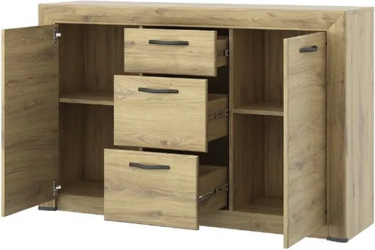 Komoda Sapori s dvířky a zásuvkami do obývacího pokoje