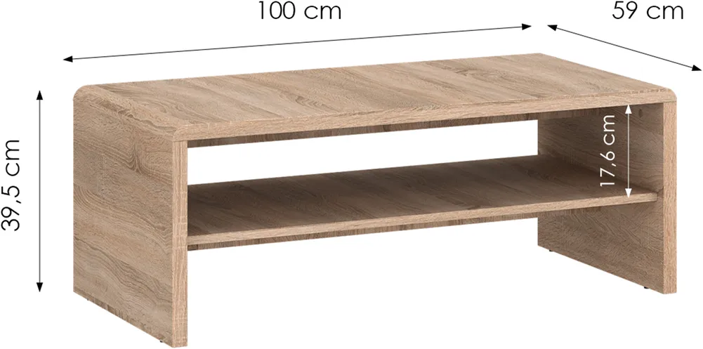 Stolek Luna Standard