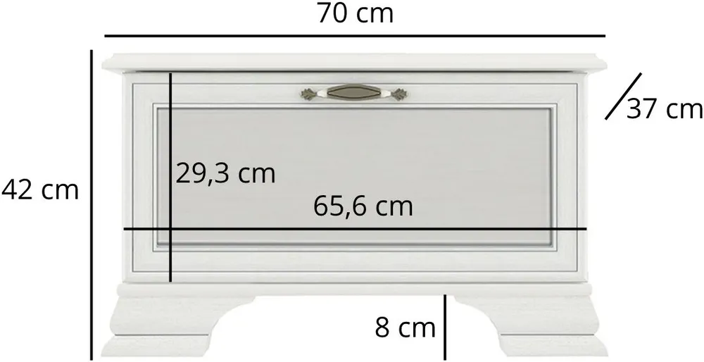 Szafka na buty Tiffany II