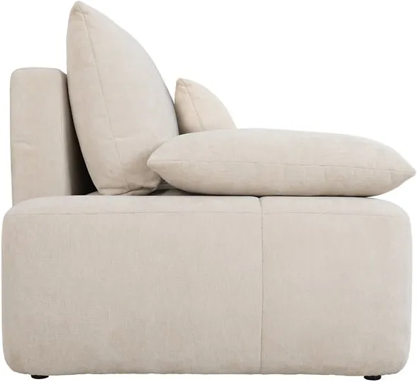 Sofa Hello z funkcja spania typu DL i pojemnikiem na pościel