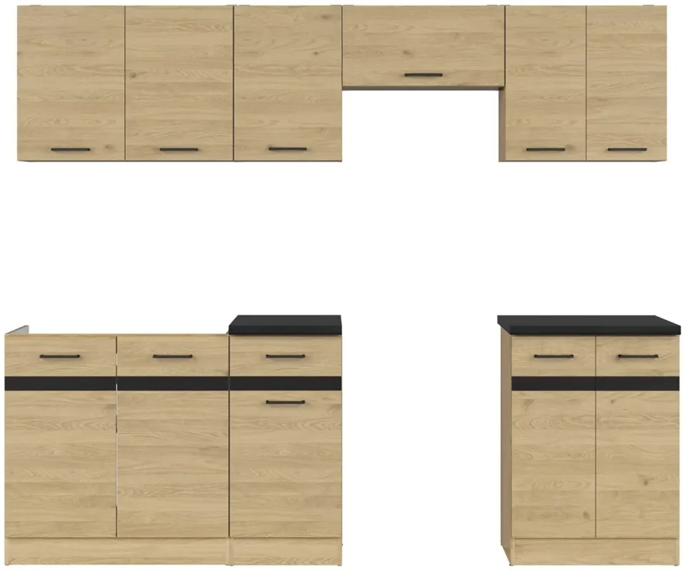 Kompletní kuchyňská linka Junona Line 240 cm