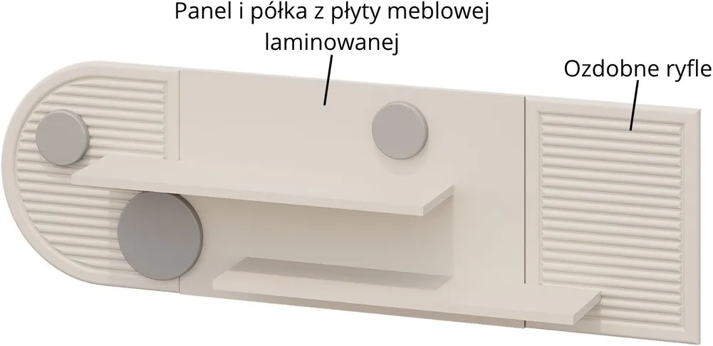 Półka wisząca Ping