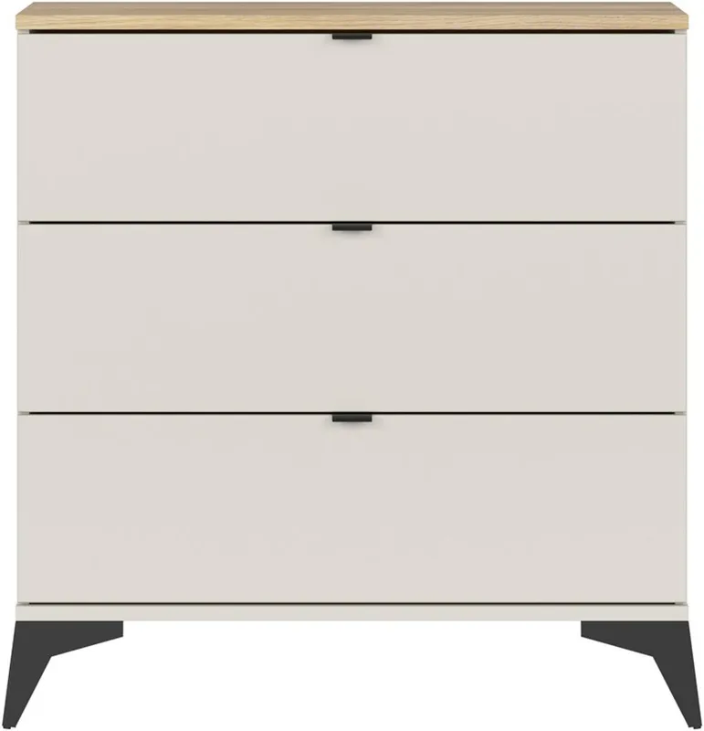 Komoda Glamour se třemi zásuvkami