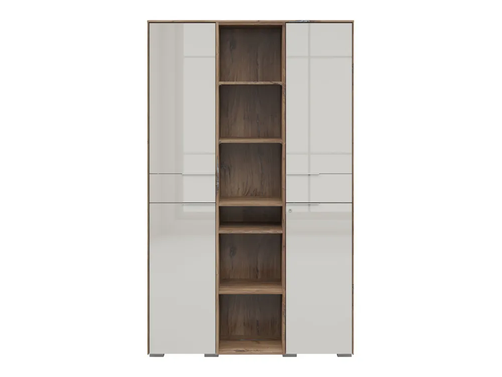 Uzavřený regál Nevada s mnoha policemi