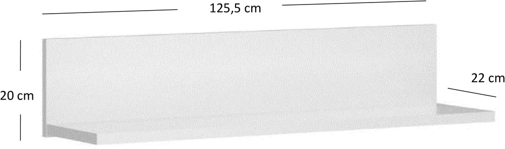 Półka Erden 130
