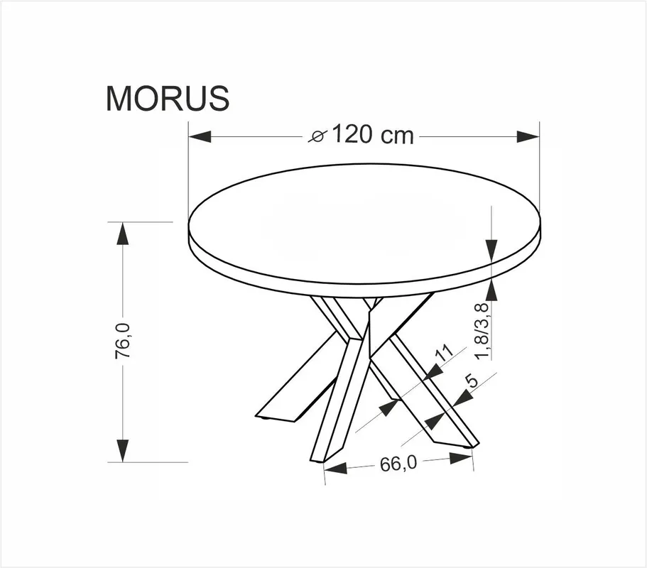 Stół Morus