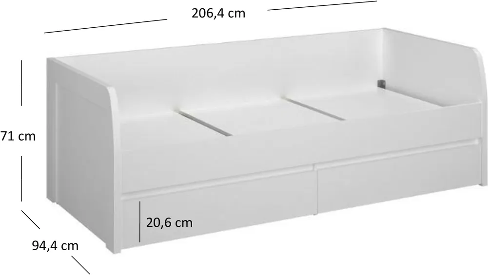 Łóżko Erden 90