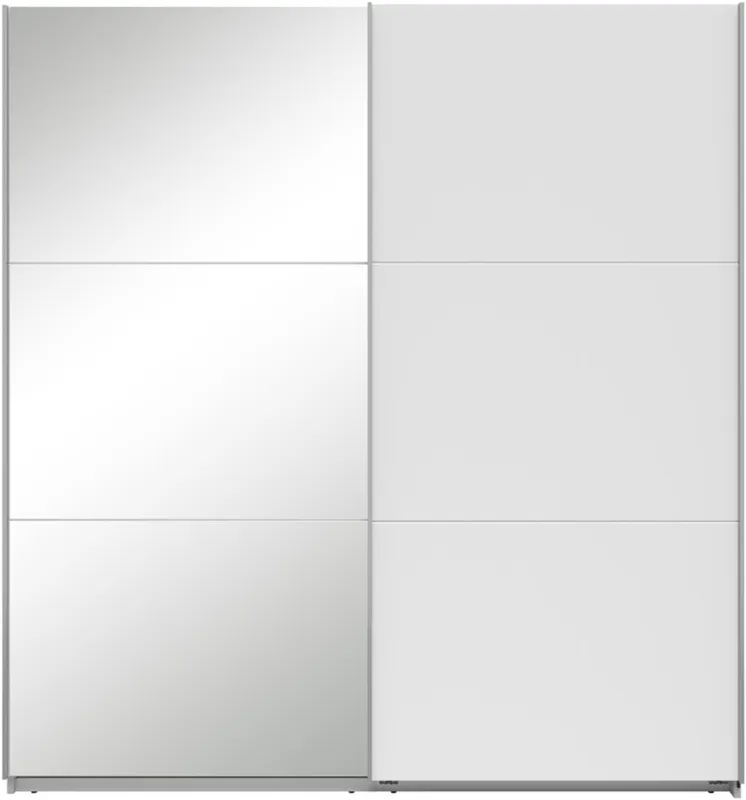 Szafa Neo 200 z lustrem biała