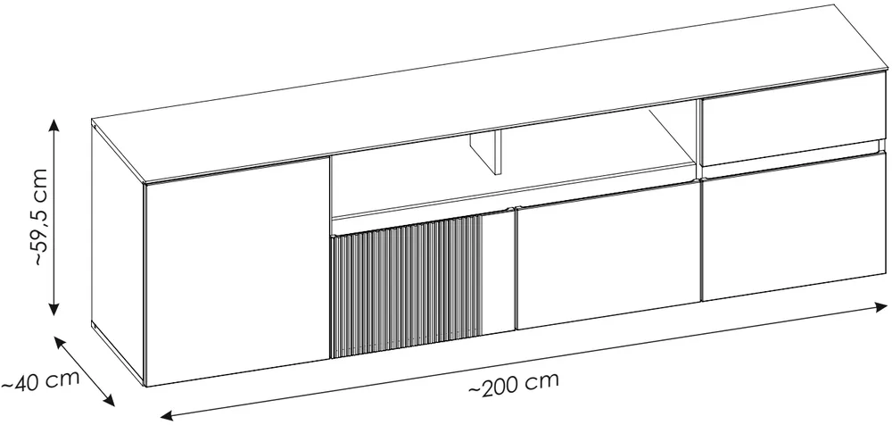 TV stolek Mila