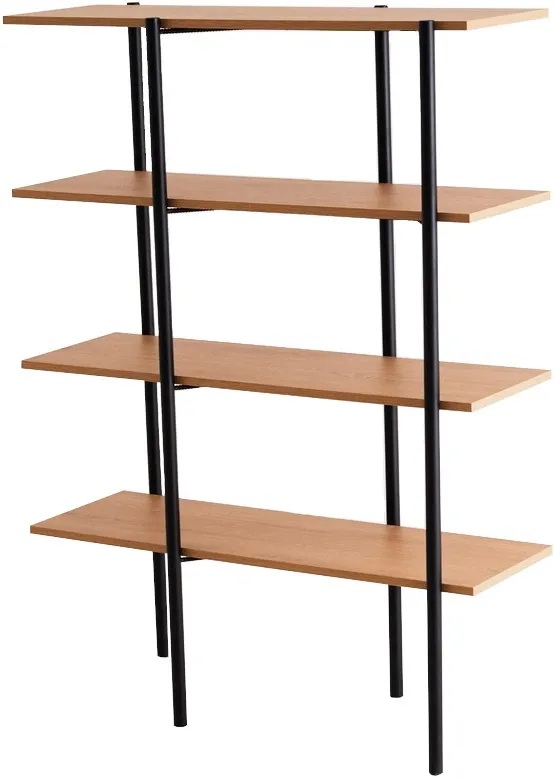 Regál Rave Solid Wood hnědý 110x35