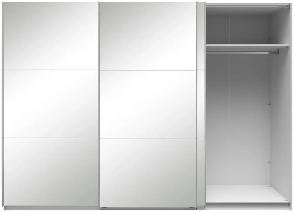 Šatní skříň Neo 300 se zrcadlem