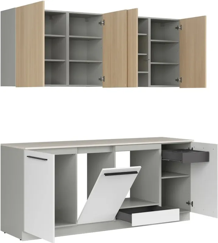 Komplet kuchenny Milino Small 210 z blatem