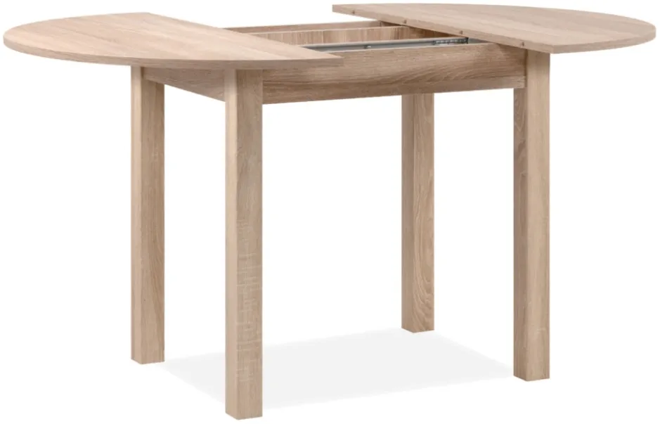 Rozkladací okrúhly stôl Coburg 100