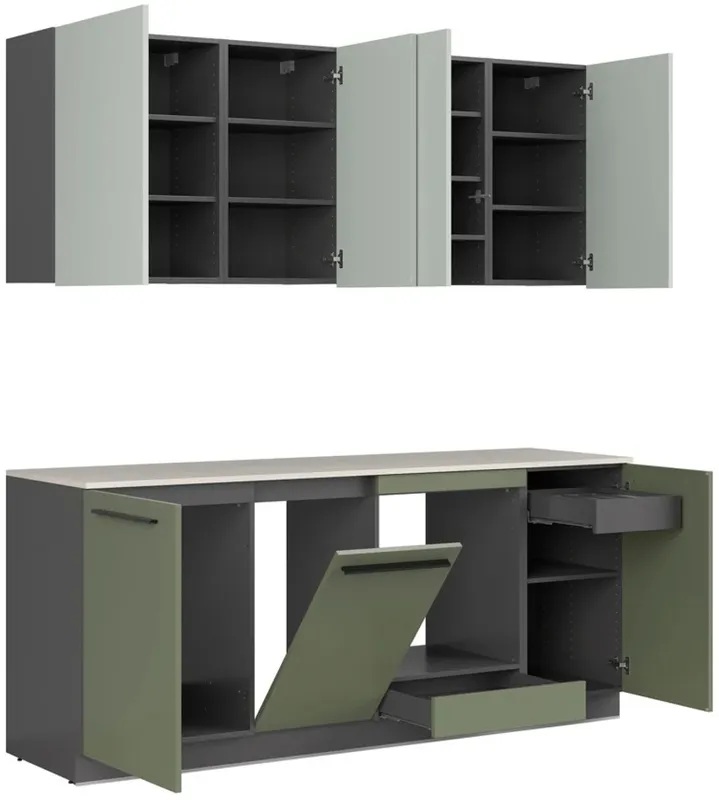 Kuchyňská linka Milino Small 210 s pracovní deskou