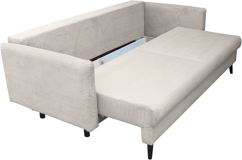 Sofa Eris z funkcją spania i pojemnikiem na pościel