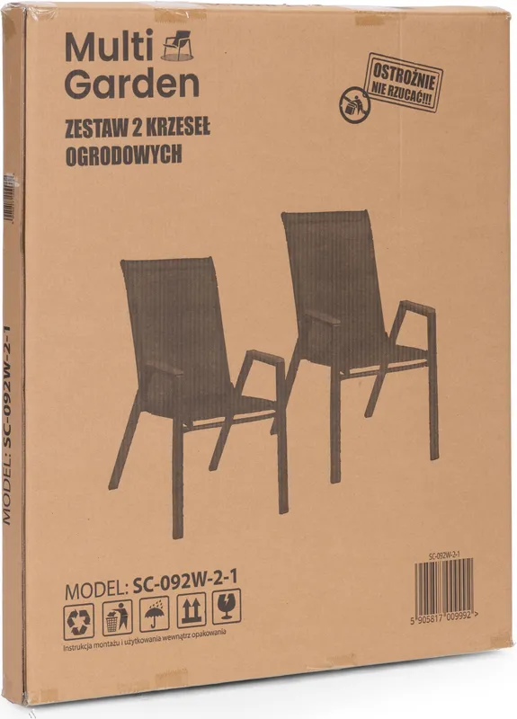 Zestaw dwóch krzeseł Multigarden
