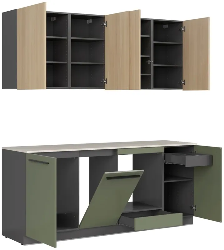 Kuchyňská linka Milino Small 210 s pracovní deskou