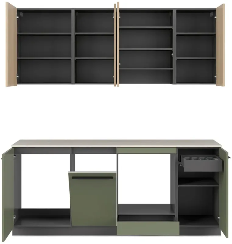 Kuchyňská linka Milino Small 210 s pracovní deskou
