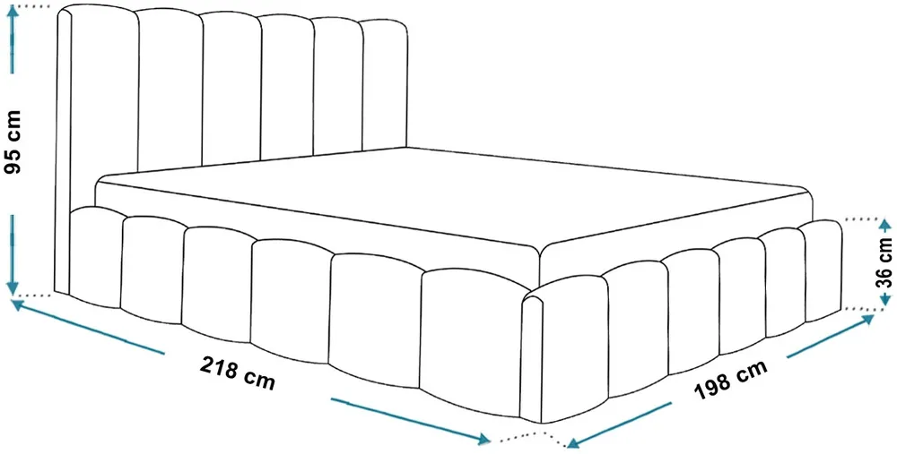 Posteľ Slim 11 180