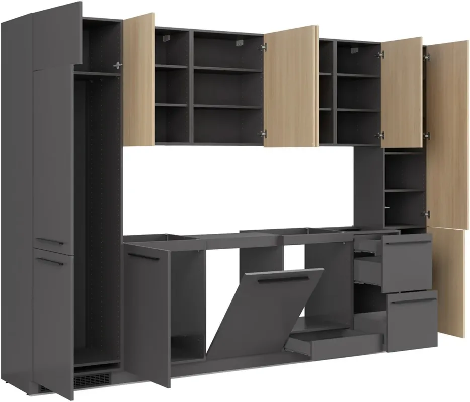 Komplet kuchenny Milino Medium B 332 bez blatu