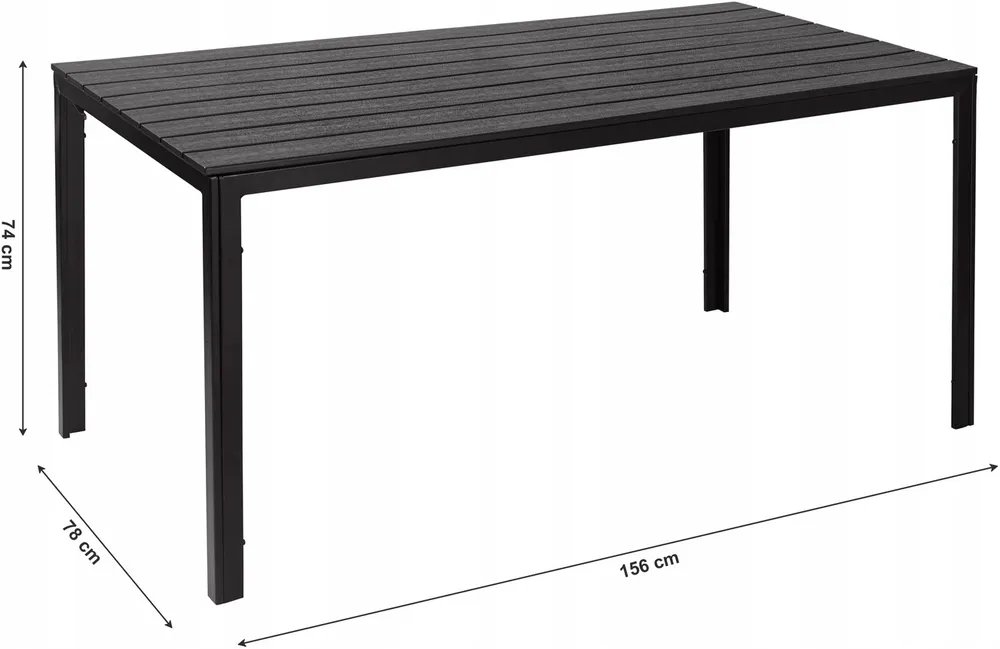 Stół ogrodowy Multigarden 156