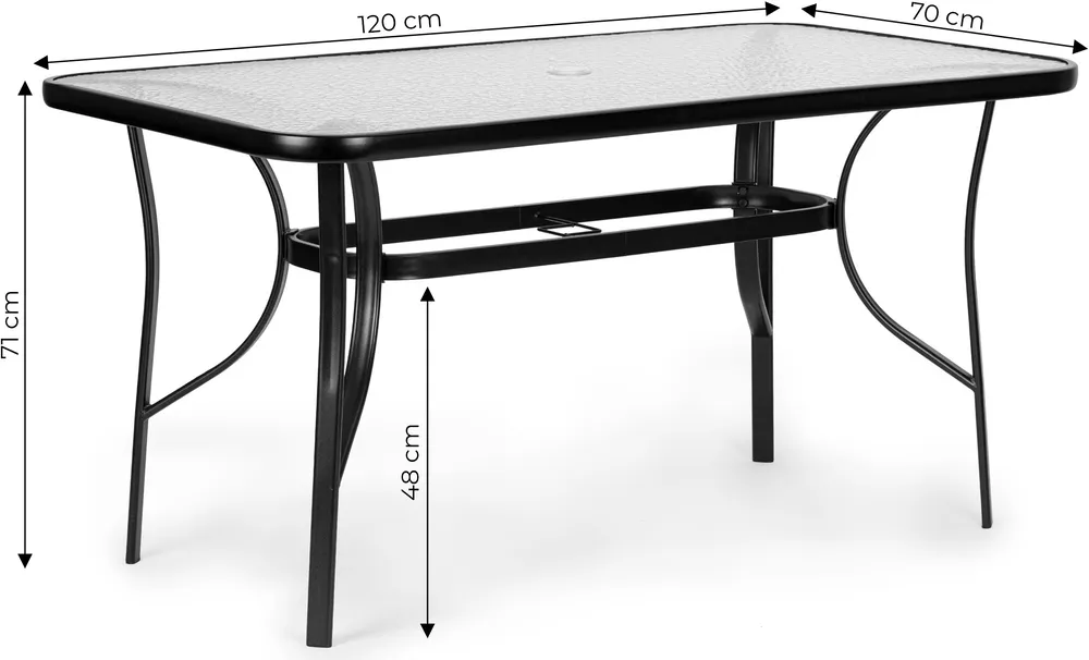 Stół ogrodowy Multigarden 120